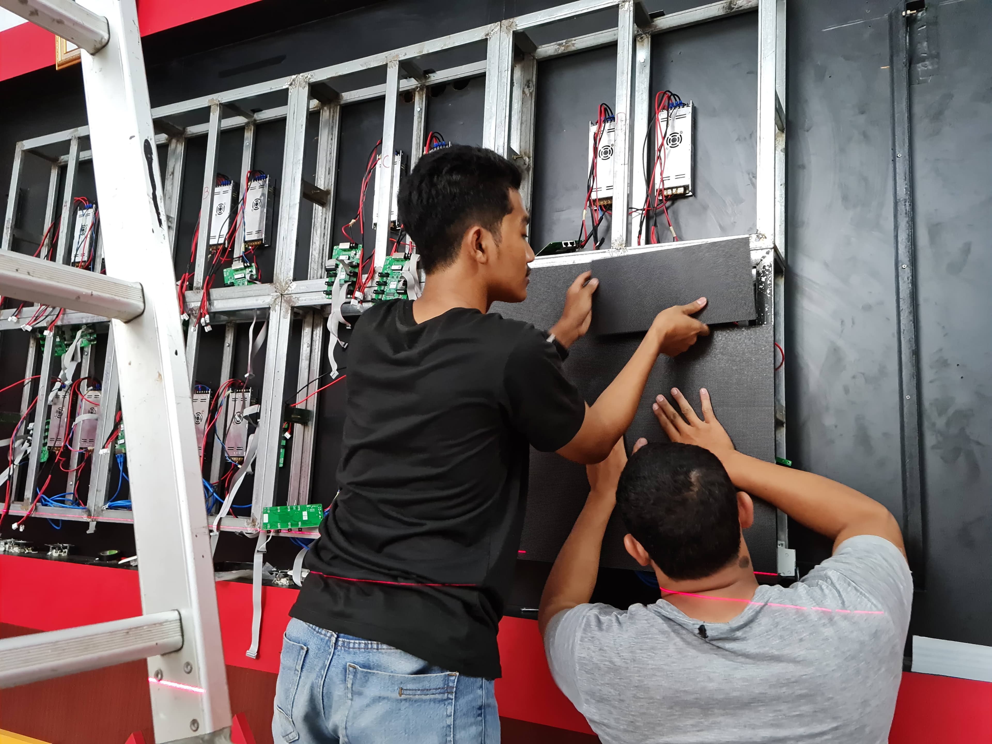 Videotron Indoor P2.5 Aula Pemkab Sanggau